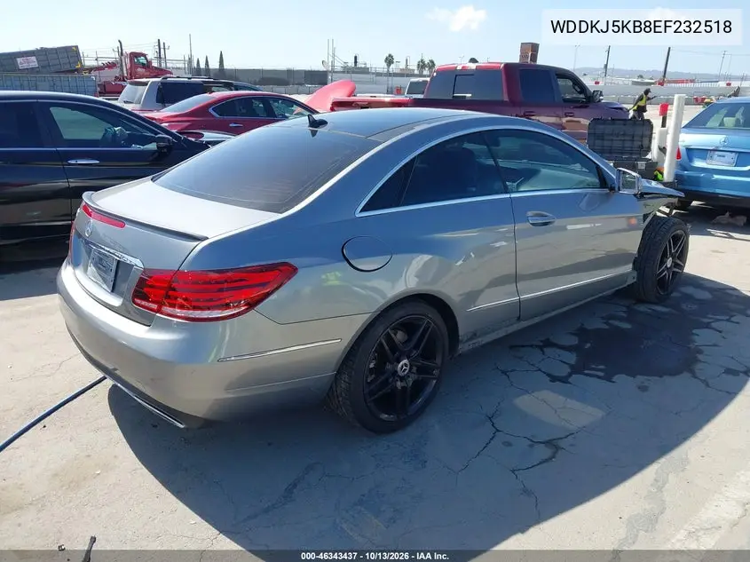 2014 MERCEDES E-KLASSE VIN WDDKJ5KB8EF232518 — фото 4