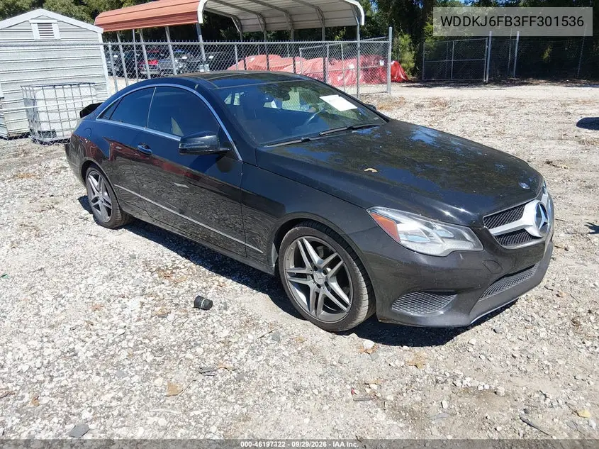 MERCEDES E-KLASSE 2015, VIN WDDKJ6FB3FF301536