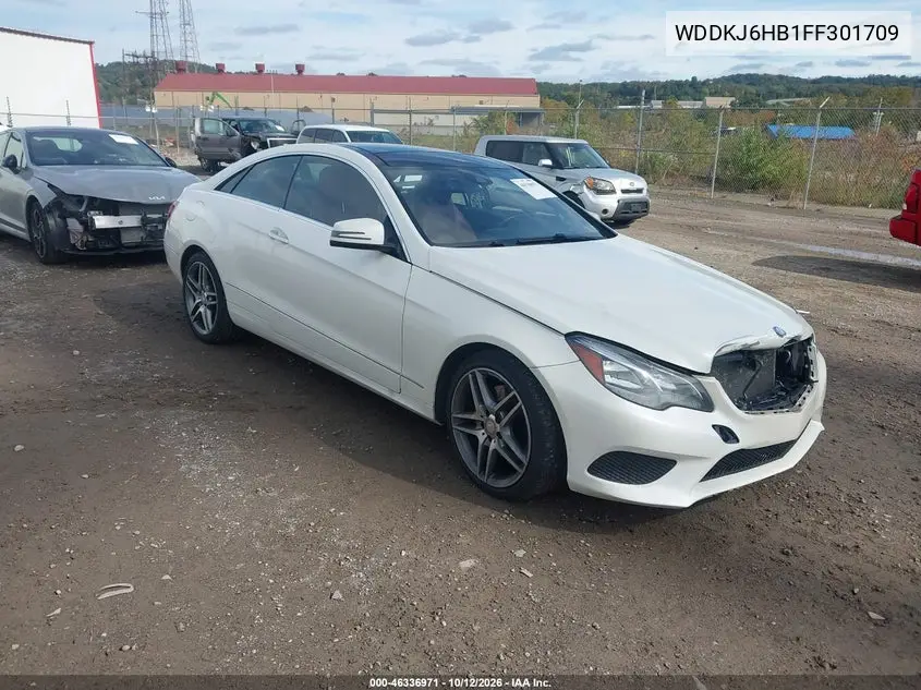 MERCEDES E-KLASSE 2015, VIN WDDKJ6HB1FF301709