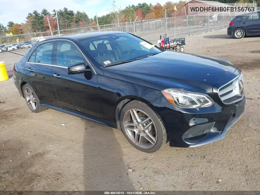 MERCEDES E-KLASSE 2015, VIN WDDHF6HB0FB156763