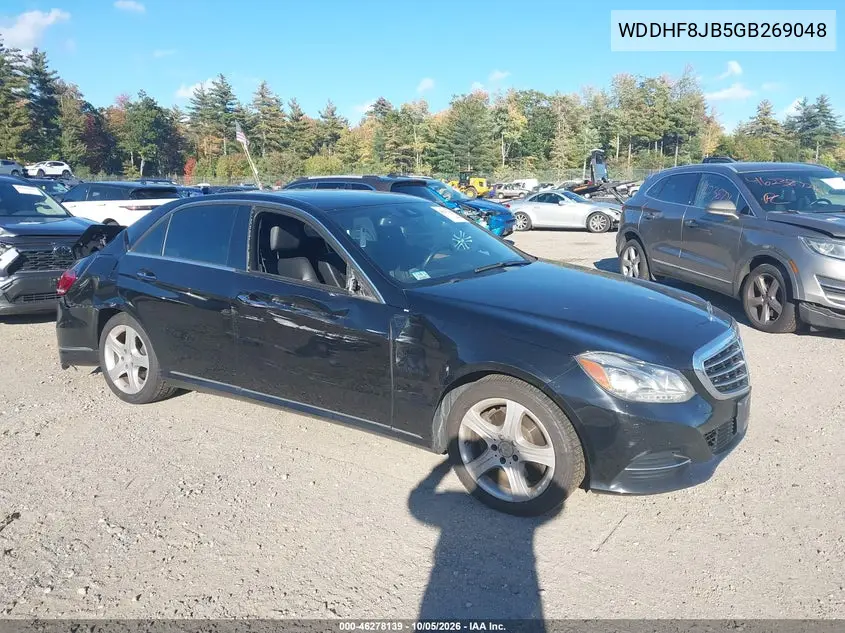 MERCEDES E-KLASSE 2016, VIN WDDHF8JB5GB269048