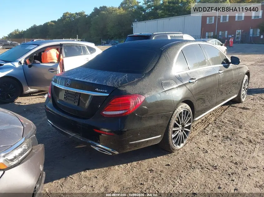 2017 MERCEDES E-KLASSE VIN WDDZF4KB8HA119440 — фото 4