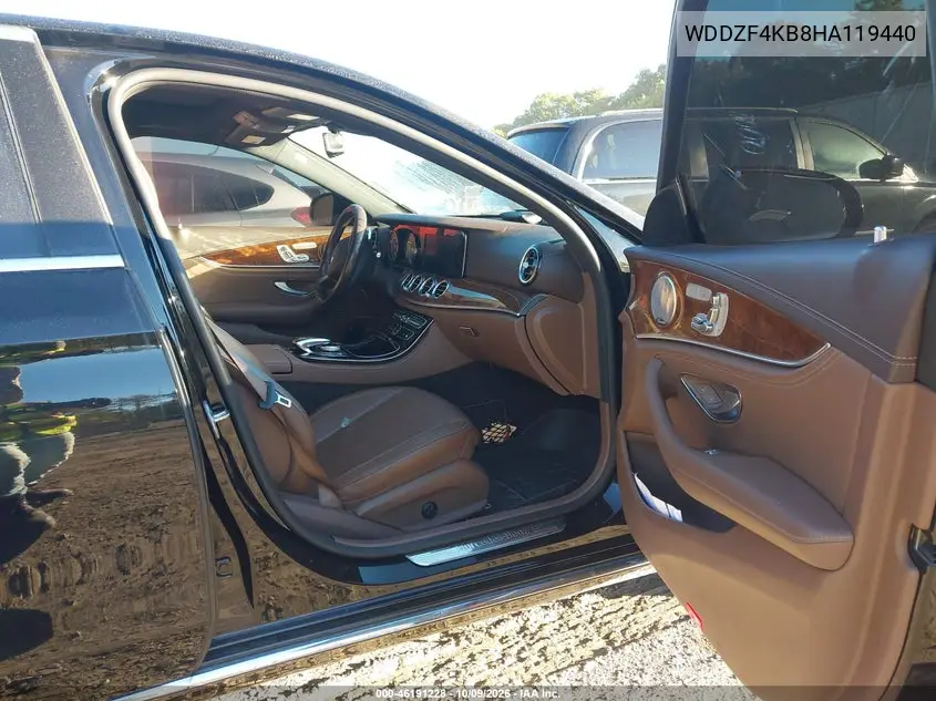 2017 MERCEDES E-KLASSE VIN WDDZF4KB8HA119440 — фото 5