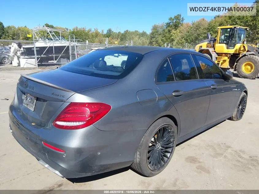 2017 MERCEDES E-KLASSE VIN WDDZF4KB7HA100037 — фото 4
