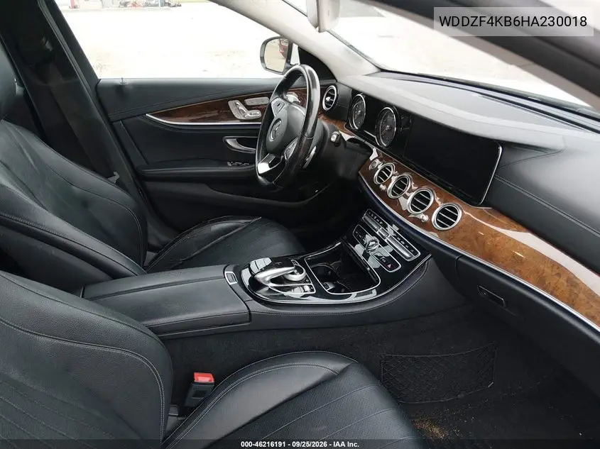 2017 MERCEDES E-KLASSE VIN WDDZF4KB6HA230018 — фото 5