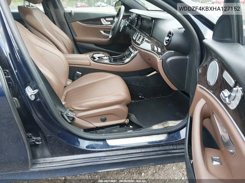 2017 MERCEDES E-KLASSE VIN WDDZF4KBXHA127152 — фото 5