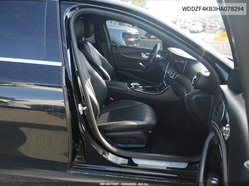 2017 MERCEDES E-KLASSE VIN WDDZF4KB3HA078294 — фото 5