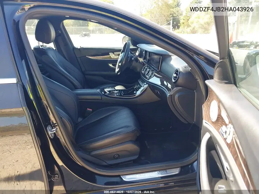 2017 MERCEDES E-KLASSE VIN WDDZF4JB2HA043926 — фото 5