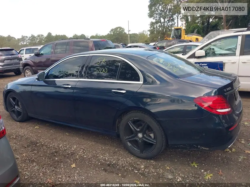 2017 MERCEDES E-KLASSE VIN WDDZF4KB9HA017080 — фото 13