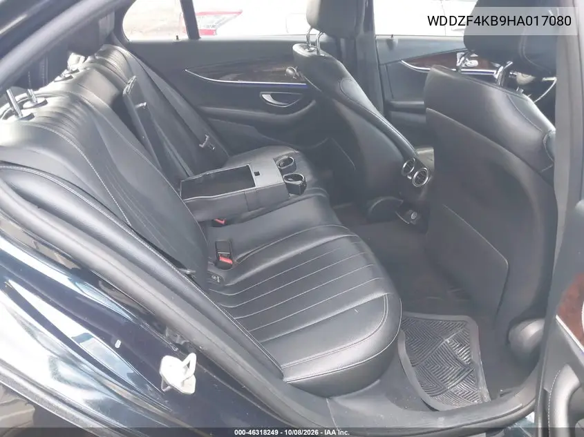 2017 MERCEDES E-KLASSE VIN WDDZF4KB9HA017080 — фото 8