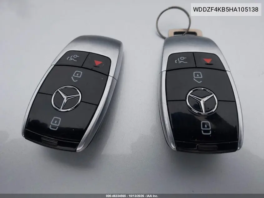 2017 MERCEDES E-KLASSE VIN WDDZF4KB5HA105138 — фото 11