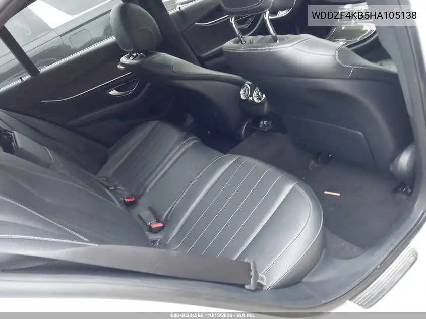 2017 MERCEDES E-KLASSE VIN WDDZF4KB5HA105138 — фото 8
