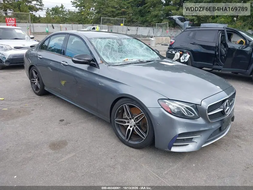MERCEDES E-KLASSE 2017, VIN WDDZF6EB4HA169789