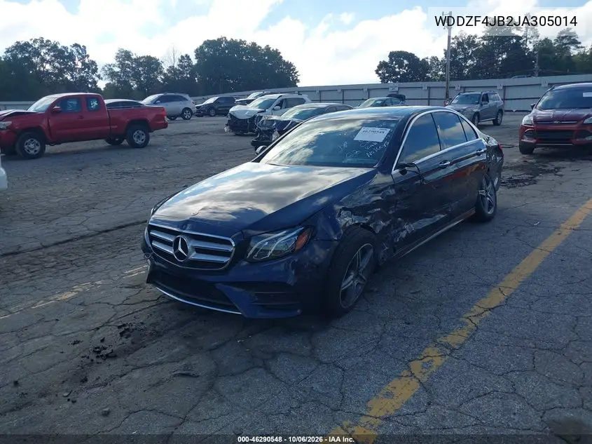 2018 MERCEDES E-KLASSE VIN WDDZF4JB2JA305014 — фото 2