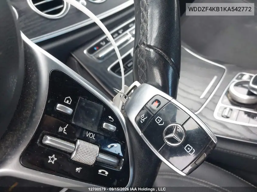 2019 MERCEDES E-KLASSE VIN WDDZF4KB1KA542772 — фото 11