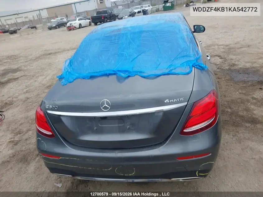2019 MERCEDES E-KLASSE VIN WDDZF4KB1KA542772 — фото 16