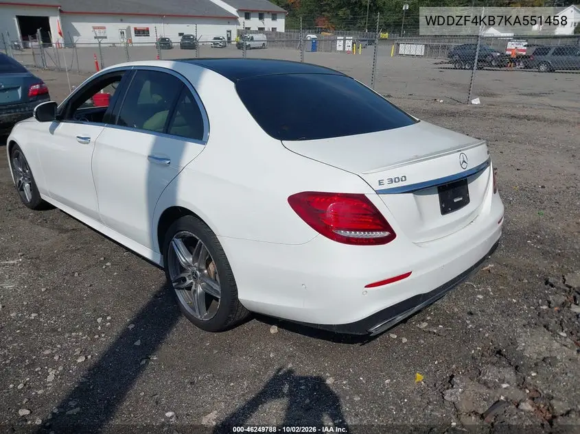 2019 MERCEDES E-KLASSE VIN WDDZF4KB7KA551458 — фото 3