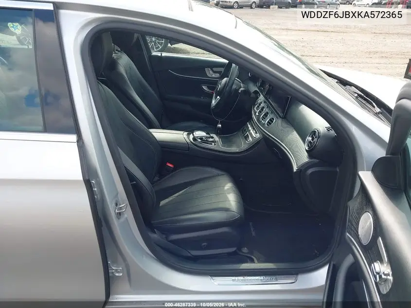 2019 MERCEDES E-KLASSE VIN WDDZF6JBXKA572365 — фото 5