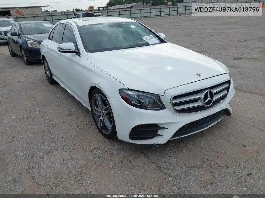 MERCEDES E-KLASSE 2019, VIN WDDZF4JB7KA613796