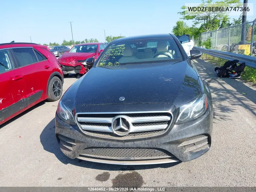 2020 MERCEDES E-KLASSE VIN WDDZF8EB6LA747346 — фото 12