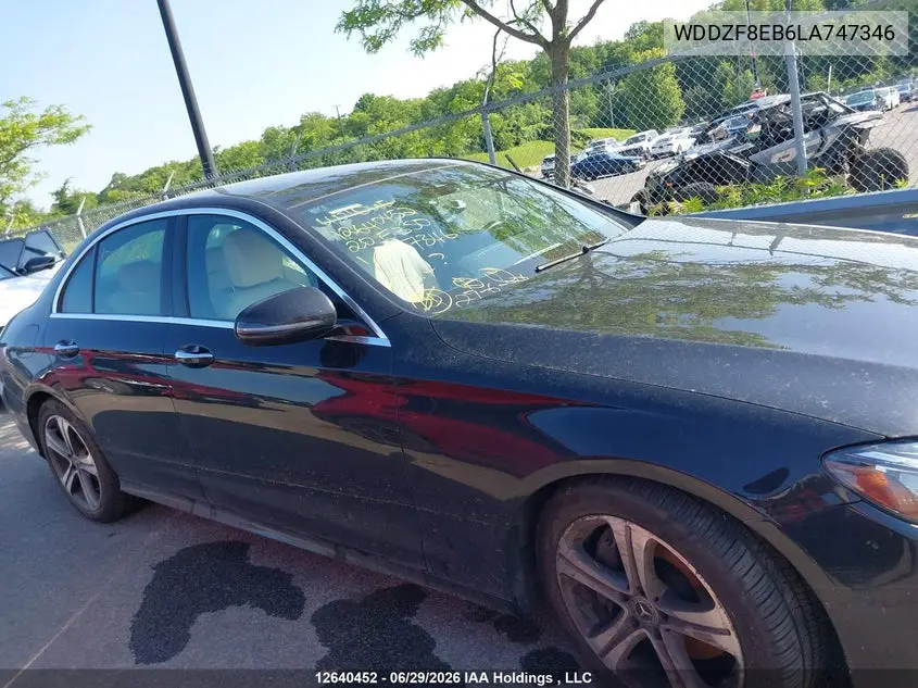 2020 MERCEDES E-KLASSE VIN WDDZF8EB6LA747346 — фото 13