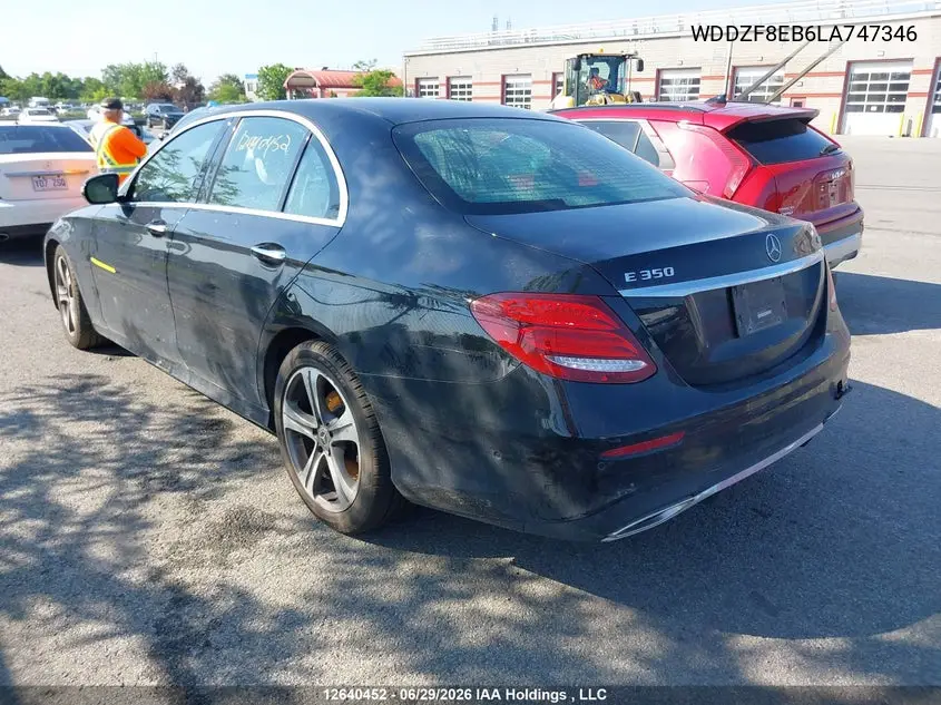2020 MERCEDES E-KLASSE VIN WDDZF8EB6LA747346 — фото 3