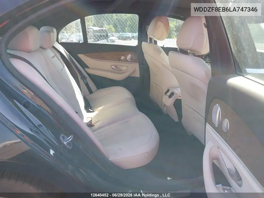 2020 MERCEDES E-KLASSE VIN WDDZF8EB6LA747346 — фото 8