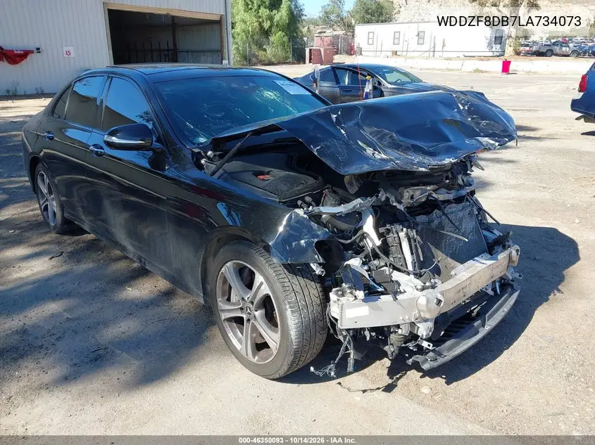MERCEDES E-KLASSE 2020, VIN WDDZF8DB7LA734073