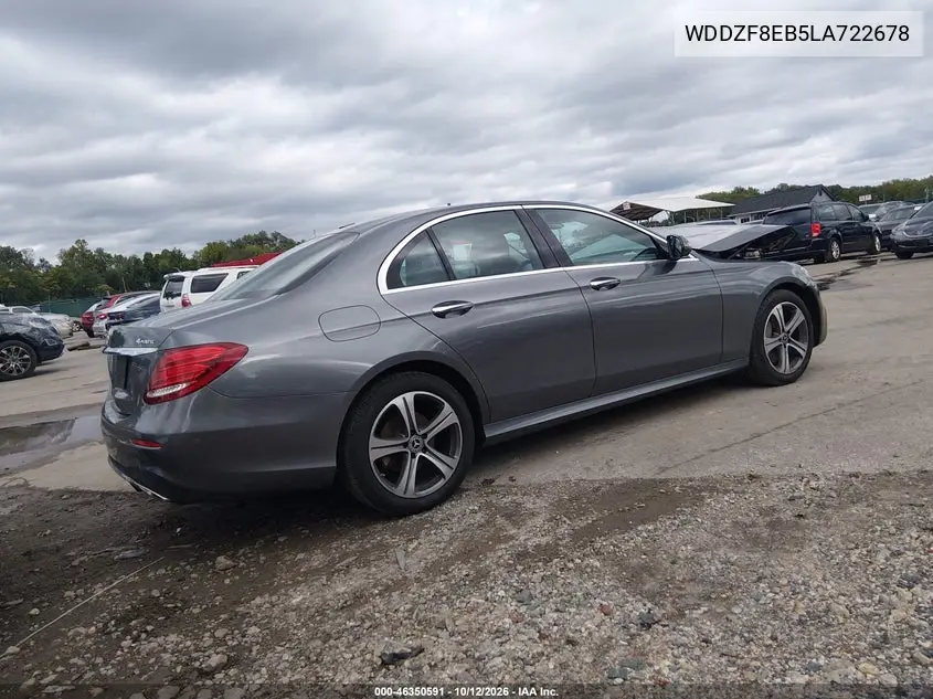 2020 MERCEDES E-KLASSE VIN WDDZF8EB5LA722678 — фото 4
