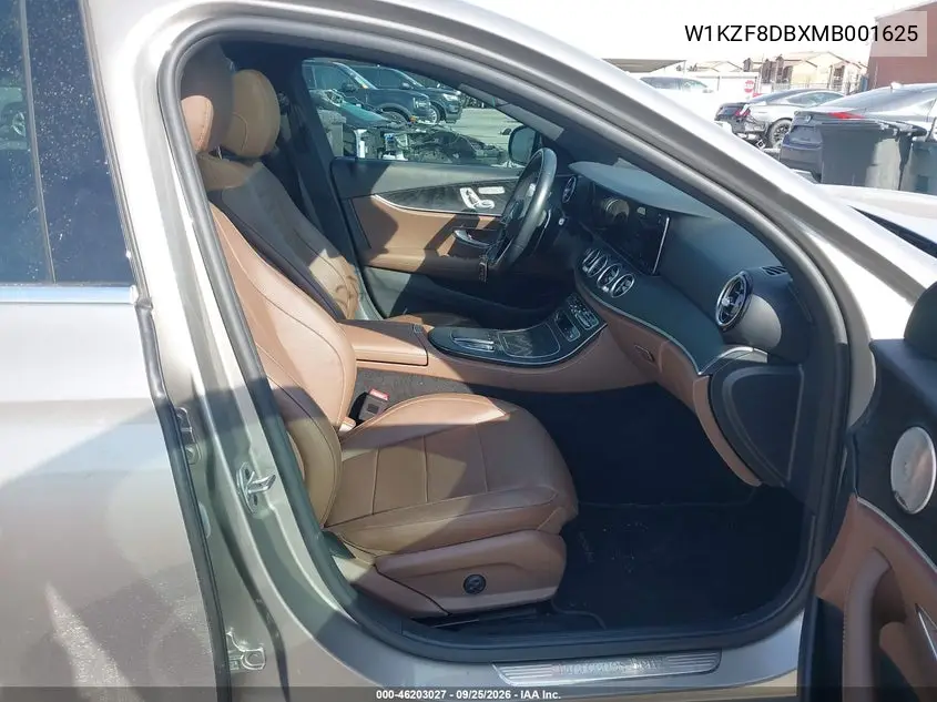 2021 MERCEDES E-KLASSE VIN W1KZF8DBXMB001625 — фото 5