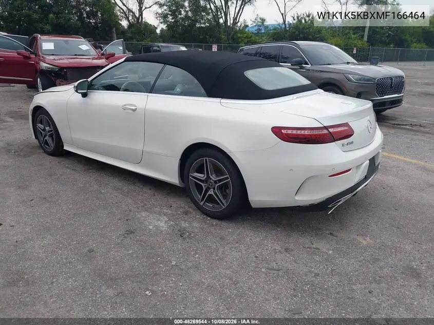 2021 MERCEDES E-KLASSE VIN W1K1K5KBXMF166464 — фото 3