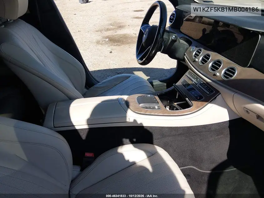 2021 MERCEDES E-KLASSE VIN W1KZF5KB1MB004186 — фото 5