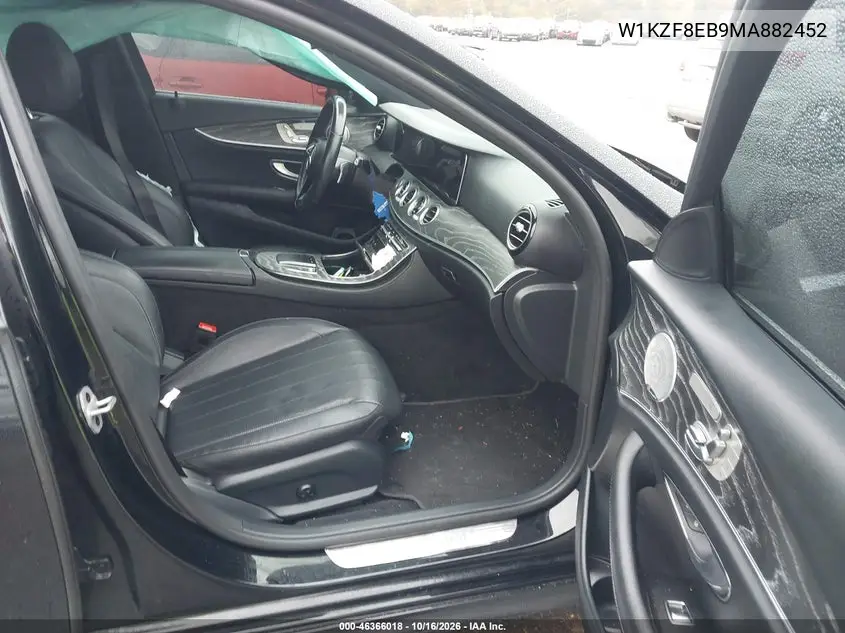 2021 MERCEDES E-KLASSE VIN W1KZF8EB9MA882452 — фото 5
