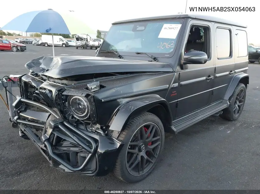 2025 MERCEDES G-KLASSE VIN W1NWH5AB2SX054063 — фото 2