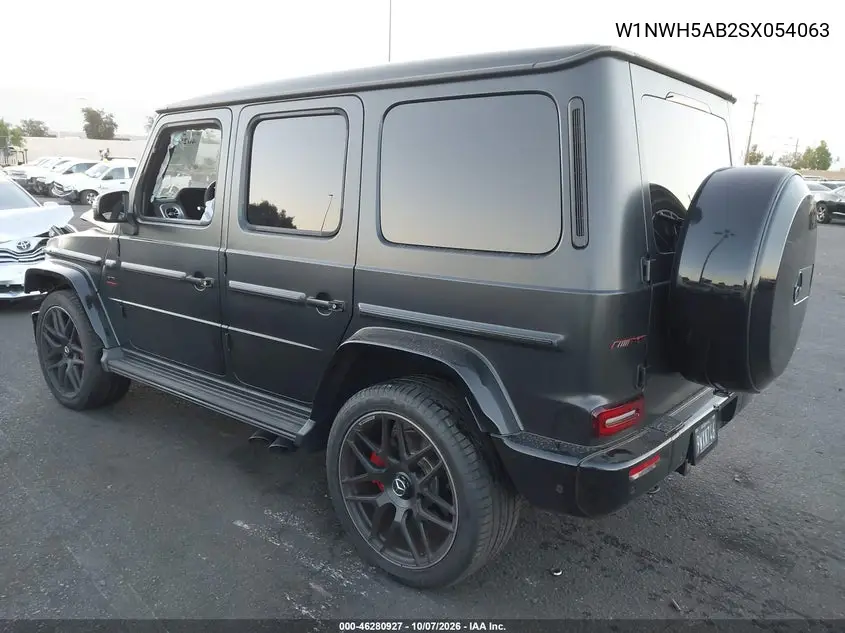 2025 MERCEDES G-KLASSE VIN W1NWH5AB2SX054063 — фото 3
