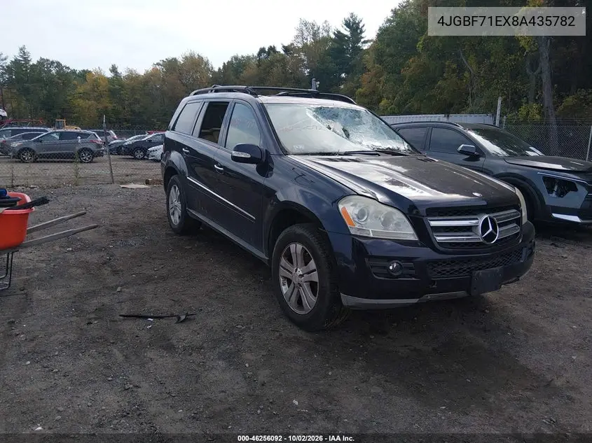 MERCEDES GL-KLASSE 2008, VIN 4JGBF71EX8A435782
