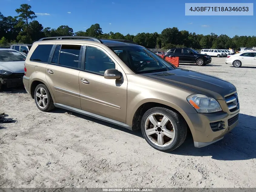 MERCEDES GL-KLASSE 2008, VIN 4JGBF71E18A346053