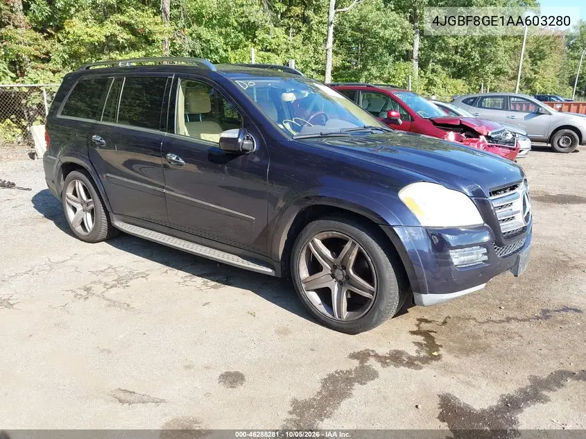 MERCEDES GL-KLASSE 2010, VIN 4JGBF8GE1AA603280