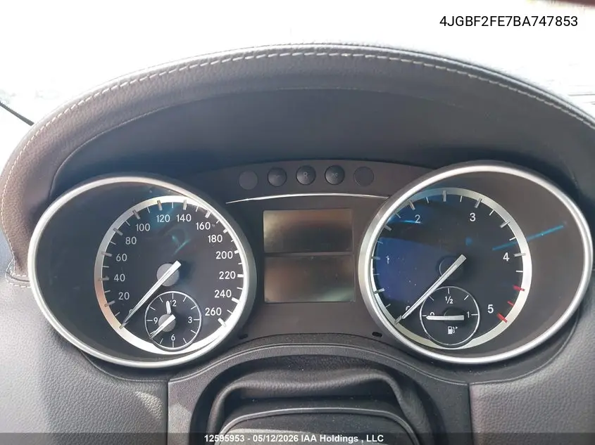 2011 MERCEDES GL-KLASSE VIN 4JGBF2FE7BA747853 — фото 7