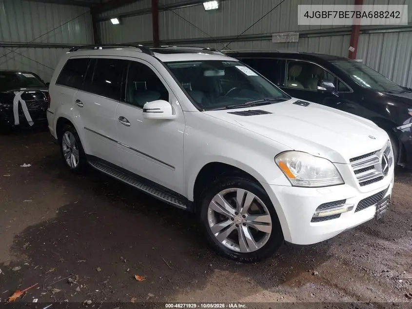 MERCEDES GL-KLASSE 2011, VIN 4JGBF7BE7BA688242