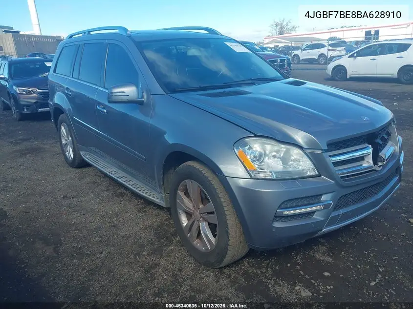 MERCEDES GL-KLASSE 2011, VIN 4JGBF7BE8BA628910