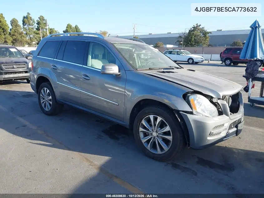 MERCEDES GL-KLASSE 2012, VIN 4JGBF7BE5CA773632
