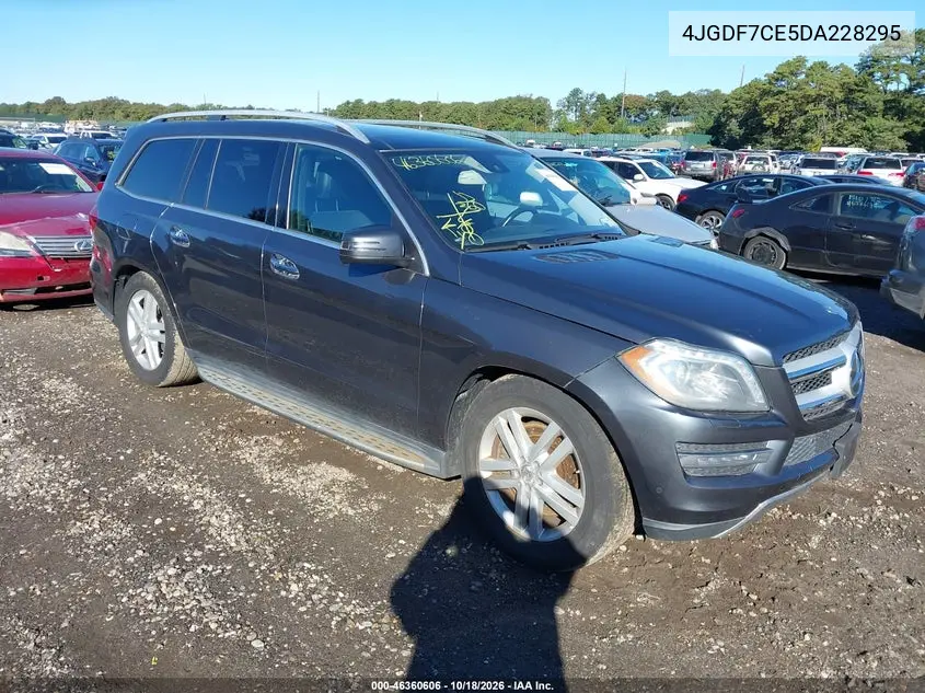 MERCEDES GL-KLASSE 2013, VIN 4JGDF7CE5DA228295