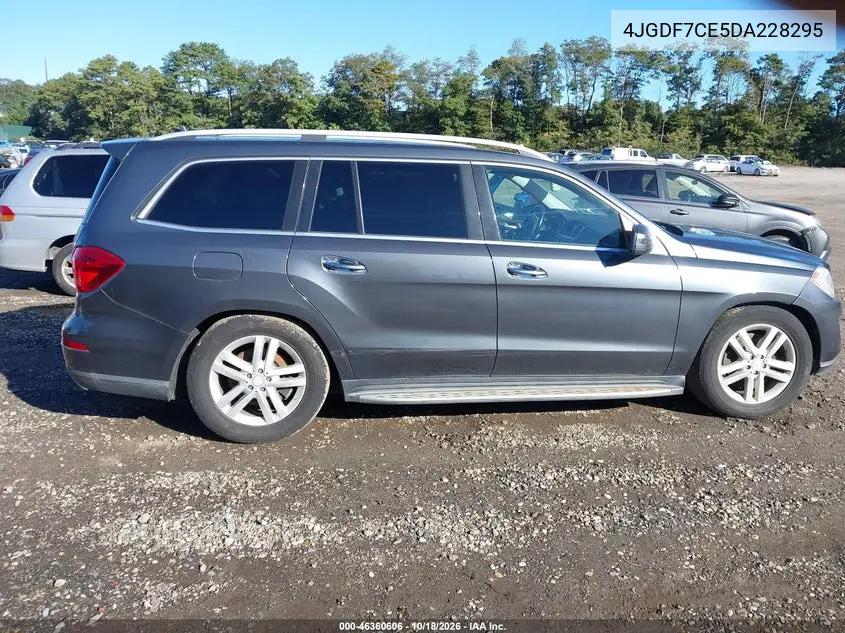 2013 MERCEDES GL-KLASSE VIN 4JGDF7CE5DA228295 — фото 13