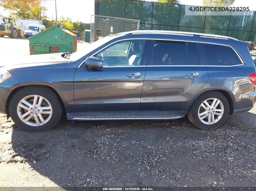 2013 MERCEDES GL-KLASSE VIN 4JGDF7CE5DA228295 — фото 14