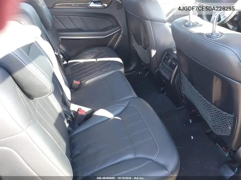 2013 MERCEDES GL-KLASSE VIN 4JGDF7CE5DA228295 — фото 8