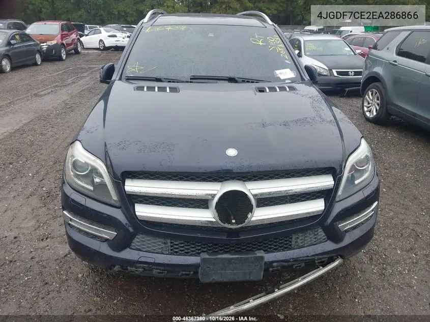 2014 MERCEDES GL-KLASSE VIN 4JGDF7CE2EA286866 — фото 11