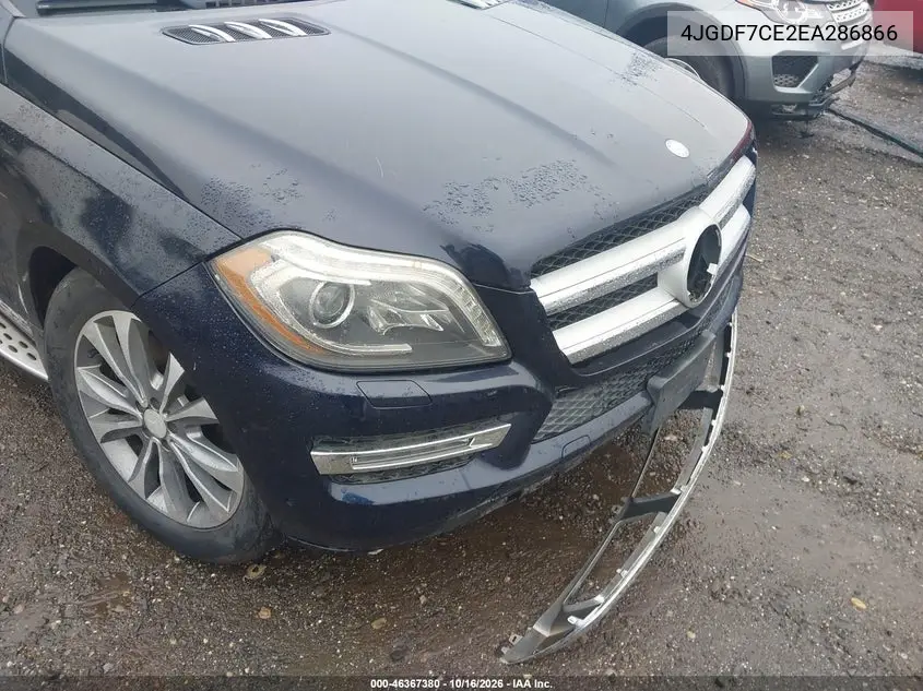 2014 MERCEDES GL-KLASSE VIN 4JGDF7CE2EA286866 — фото 6
