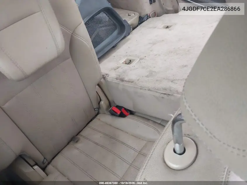 2014 MERCEDES GL-KLASSE VIN 4JGDF7CE2EA286866 — фото 8