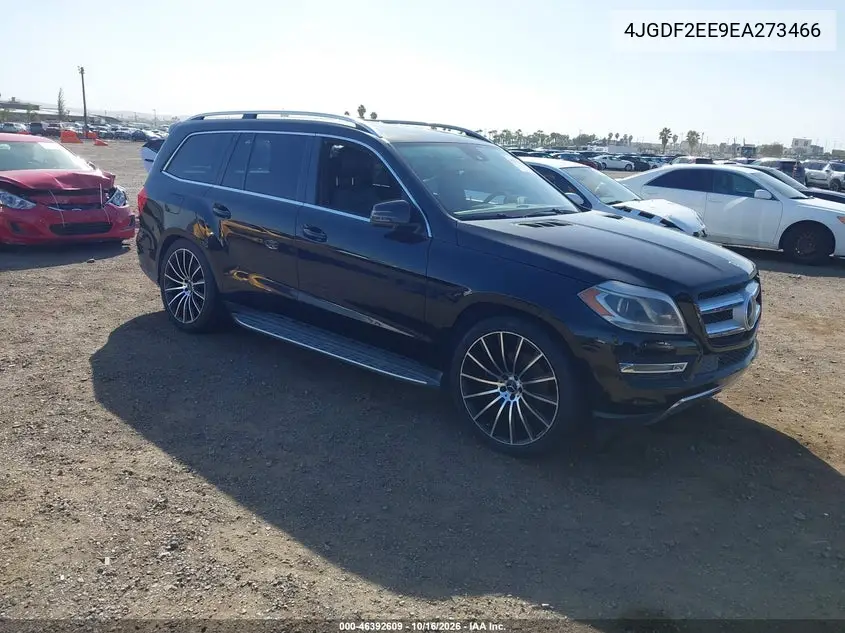 MERCEDES GL-KLASSE 2014, VIN 4JGDF2EE9EA273466